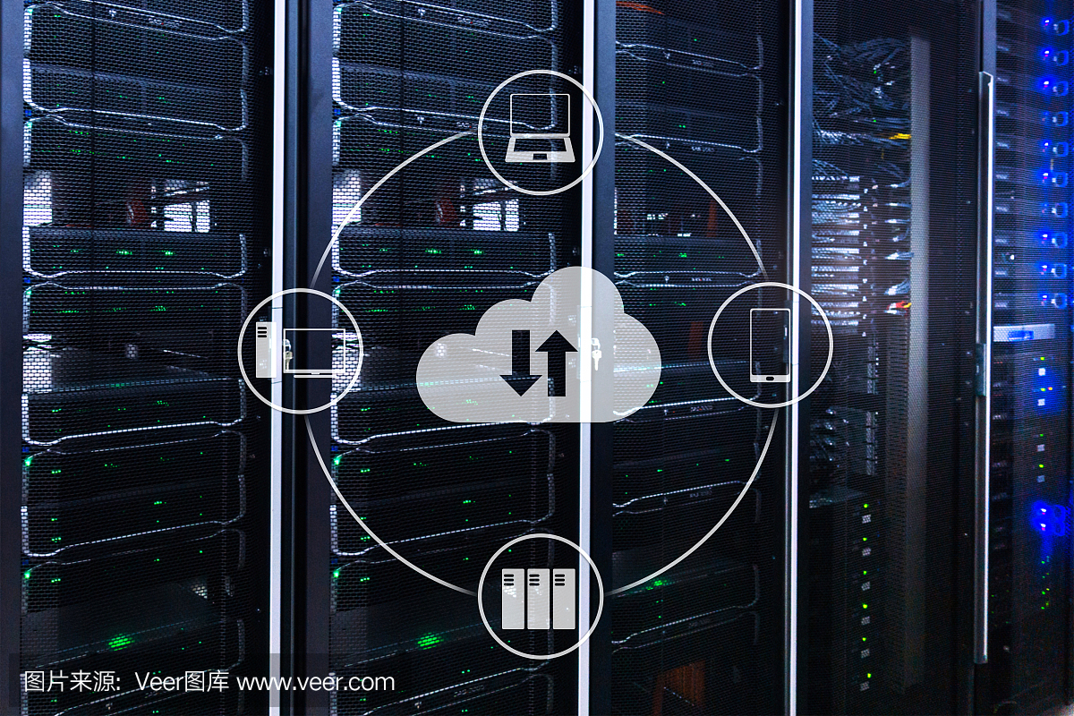 云服務(wù)器與計算、數(shù)據(jù)存儲與處理?；ヂ?lián)網(wǎng)和技術(shù)的概念。